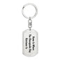 Chesapeake Bay Retriever's Home - Luxury Dog Tag Keychain