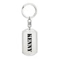 Kenny - Luxury Dog Tag Keychain