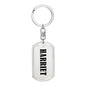 Harriet v01 - Luxury Dog Tag Keychain