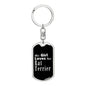 Rat Terrier v2 - Luxury Dog Tag Keychain