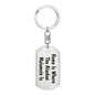 Alaskan Malamute's Home - Luxury Dog Tag Keychain