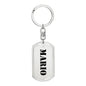 Mario - Luxury Dog Tag Keychain