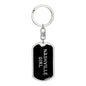 Nashville Girl v5 - Luxury Dog Tag Keychain
