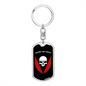 72nd Mechanized Brigade (Ukraine) v3 - Luxury Dog Tag Keychain