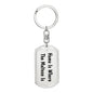 Maltese's Home - Luxury Dog Tag Keychain