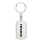 Sterling - Luxury Dog Tag Keychain