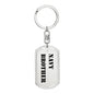 Navy Brother - Luxury Dog Tag Keychain
