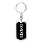 Lonnie v3 - Luxury Dog Tag Keychain