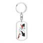 Stork - Luxury Dog Tag Keychain