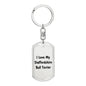 Love My Staffordshire Bull Terrier v4 - Luxury Dog Tag Keychain