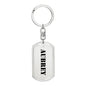 Aubrey - Luxury Dog Tag Keychain