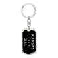 Kansas City Girl v5 - Luxury Dog Tag Keychain