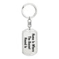 Basset Hound's Home - Luxury Dog Tag Keychain