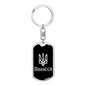 Polissia v2 - Luxury Dog Tag Keychain