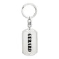 Gerard - Luxury Dog Tag Keychain