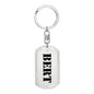 Bert - Luxury Dog Tag Keychain