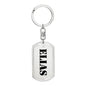 Elias - Luxury Dog Tag Keychain