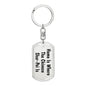 Chinese Shar-Pei's Home - Luxury Dog Tag Keychain