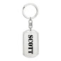 Scott - Luxury Dog Tag Keychain