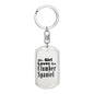 Clumber Spaniel - Luxury Dog Tag Keychain