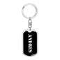 Andres v3 - Luxury Dog Tag Keychain