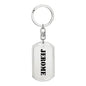 Jerome - Luxury Dog Tag Keychain