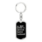 American English Coonhound v2 - Luxury Dog Tag Keychain
