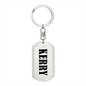 Kerry v01 - Luxury Dog Tag Keychain
