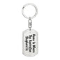 Australian Shepherd's Home - Luxury Dog Tag Keychain