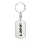 Antoinette v01 - Luxury Dog Tag Keychain