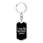 Love My King Charles Spaniel v2 - Luxury Dog Tag Keychain