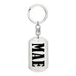 Mae v01 - Luxury Dog Tag Keychain