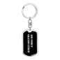 Air Force Grandfather v2 - Luxury Dog Tag Keychain