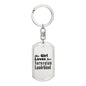 Norwegian Lundehund - Luxury Dog Tag Keychain