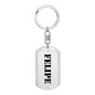 Felipe - Luxury Dog Tag Keychain