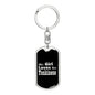 Tonkinese v2 - Luxury Dog Tag Keychain
