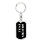 Soldier's Uncle v2 - Luxury Dog Tag Keychain