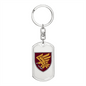 95th Air Assault Brigade (Ukraine) - Luxury Dog Tag Keychain