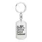 American English Coonhound - Luxury Dog Tag Keychain