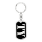 Ty v2 - Luxury Dog Tag Keychain