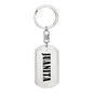 Juanita v01 - Luxury Dog Tag Keychain