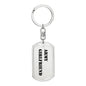 Army Girlfriend - Luxury Dog Tag Keychain