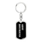 Army Boyfriend v2 - Luxury Dog Tag Keychain