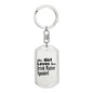 Irish Water Spaniel - Luxury Dog Tag Keychain