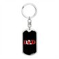 Canada Dad v2 - Luxury Dog Tag Keychain