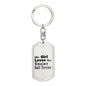Miniature Bull Terrier - Luxury Dog Tag Keychain