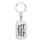 Rhodesian Ridgeback's Home - Luxury Dog Tag Keychain