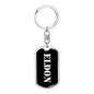Eldon v3 - Luxury Dog Tag Keychain