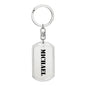 Michael - Luxury Dog Tag Keychain