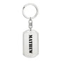 Mathew - Luxury Dog Tag Keychain